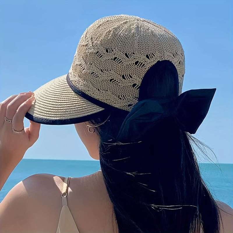 Breathable Bow Sun Hat