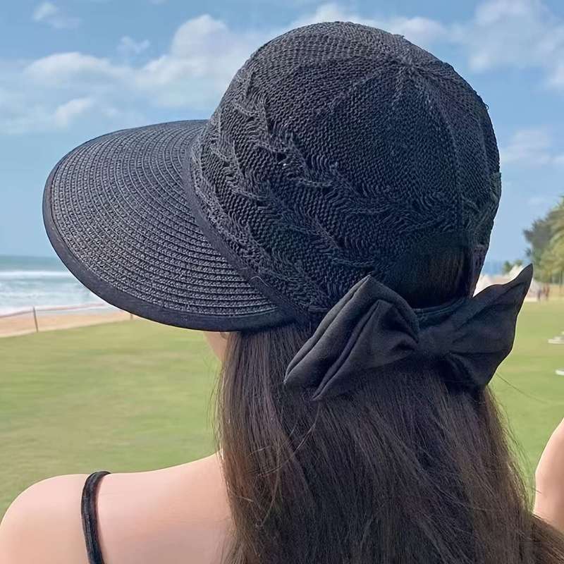 Breathable Bow Sun Hat