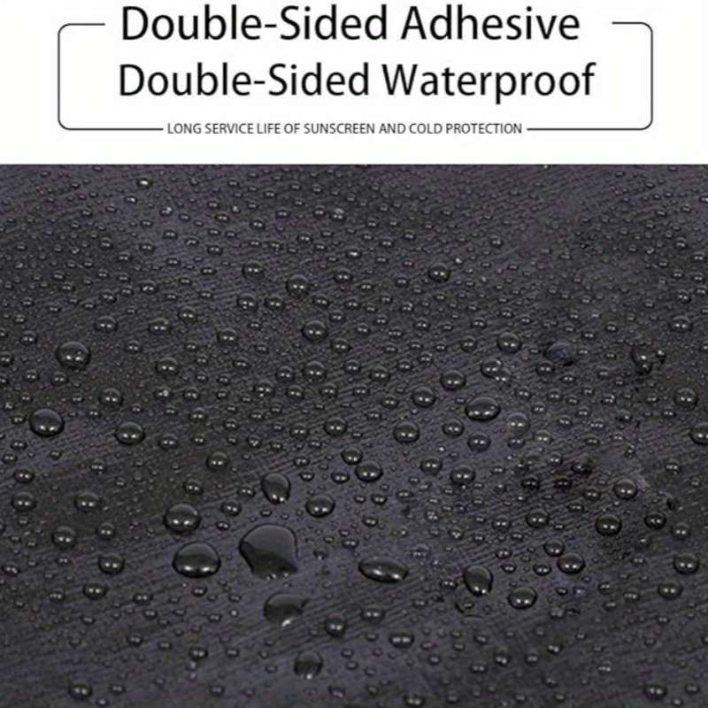Heavy Duty Black Tarpaulin