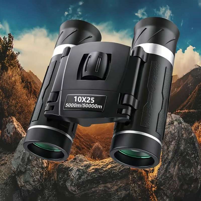 1pc 10x Upgraded HD Portable Zoom Binoculars
