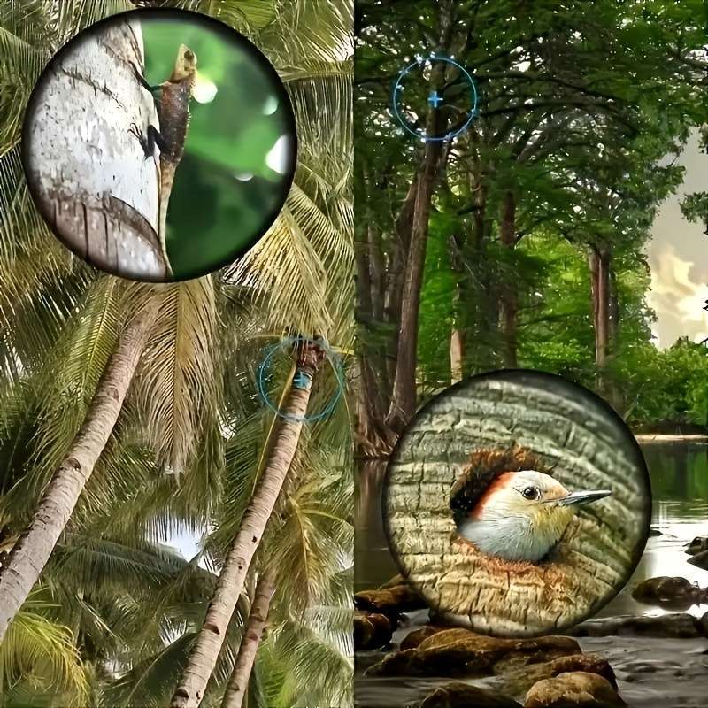 1pc 10x Upgraded HD Portable Zoom Binoculars