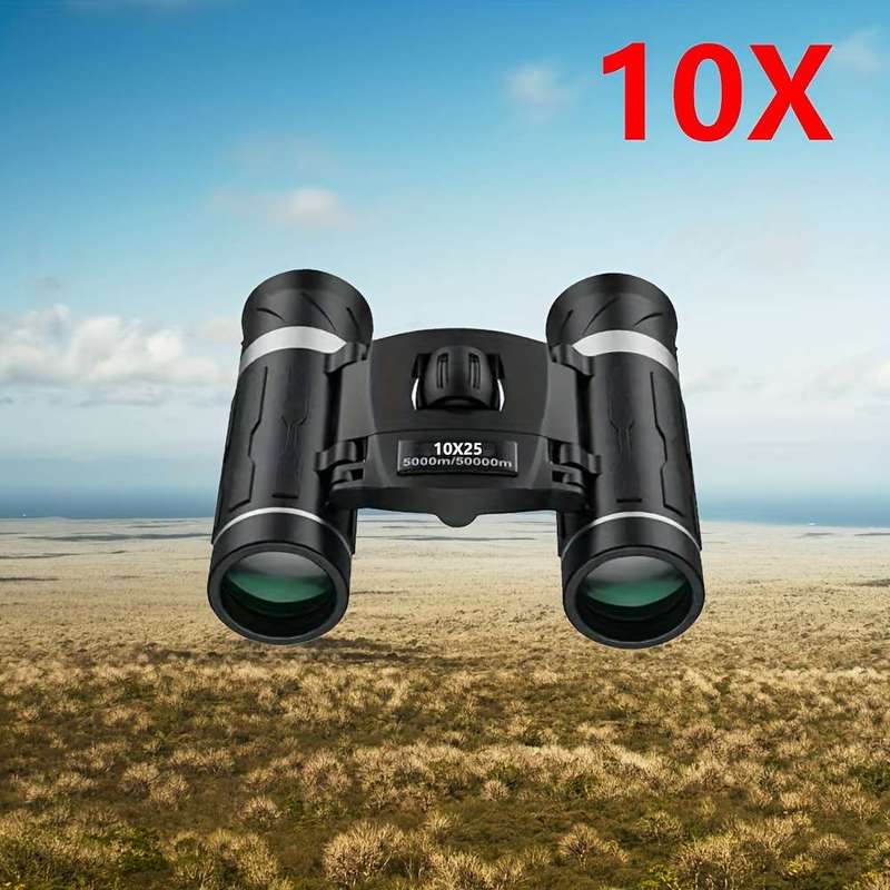 1pc 10x Upgraded HD Portable Zoom Binoculars