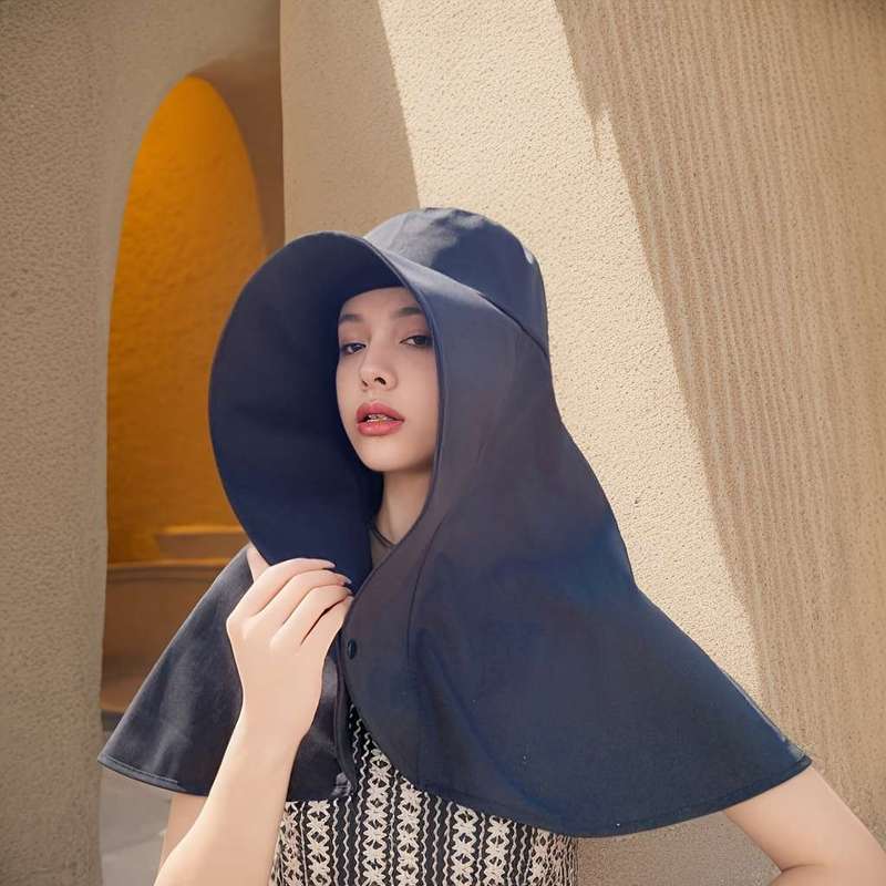 Sun Protection Brim Oversized Sun Hat