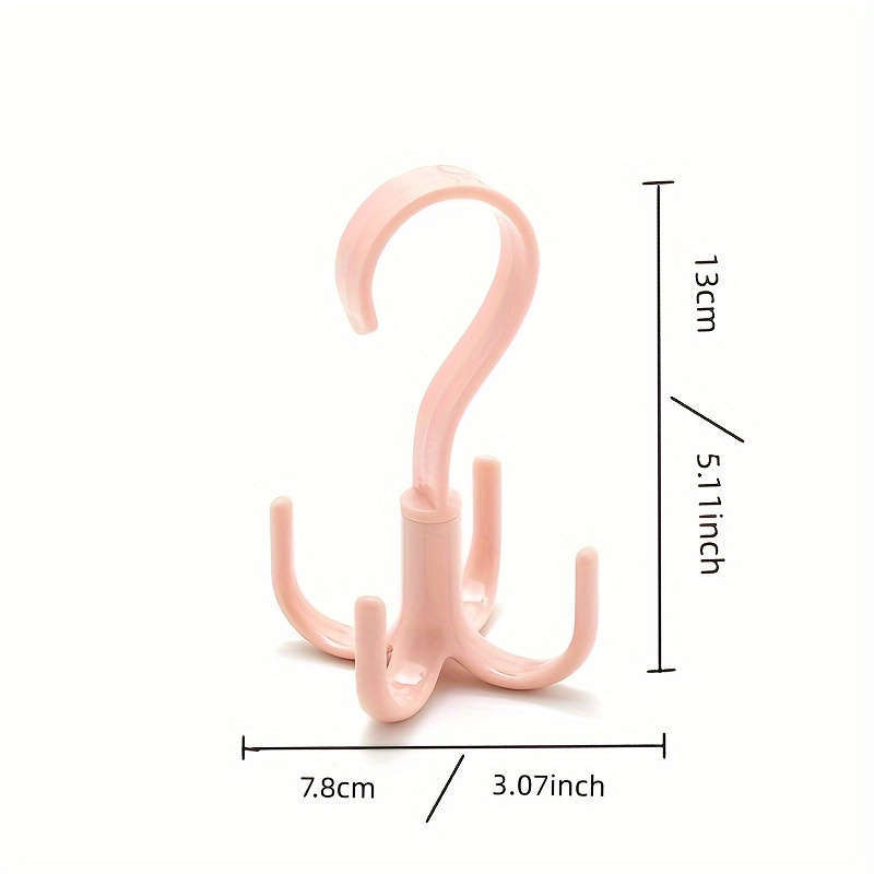 1 x Classic Style Plastic 360° Swivel Garland Hook
