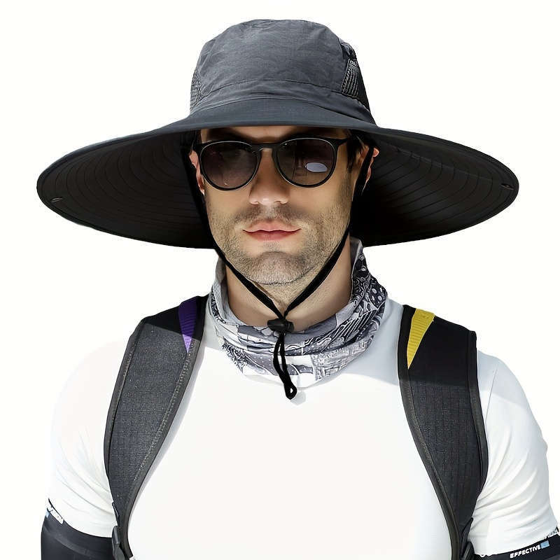 Men's Fashion Wide Brim Bucket Hat