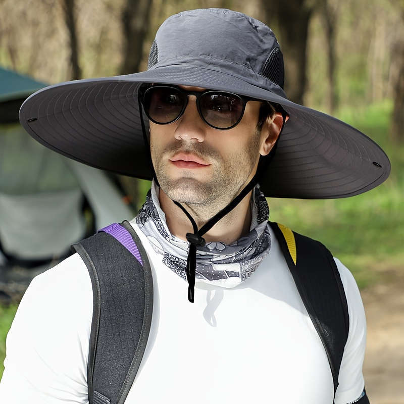Men's Fashion Wide Brim Bucket Hat