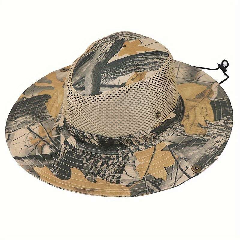 Men's Outdoor Camouflage Cowboy Hat