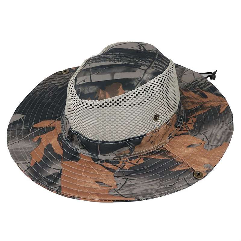 Men's Outdoor Camouflage Cowboy Hat