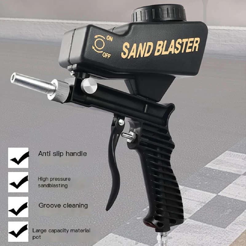 1 Piece Air Compressor Sandblasting Gun
