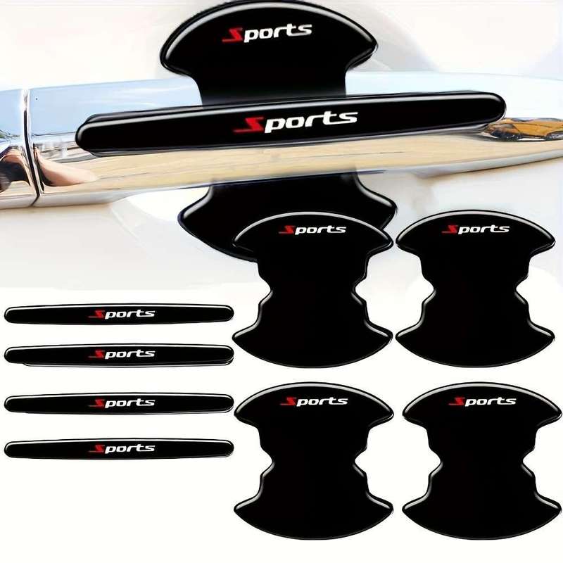 8-Pack Car Door Handle Protective Film