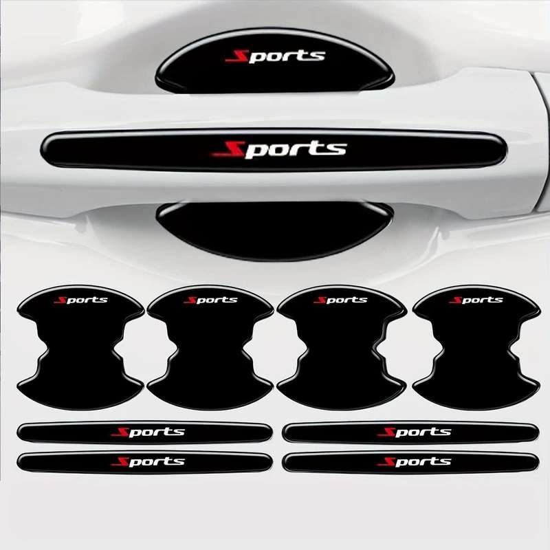 8-Pack Car Door Handle Protective Film