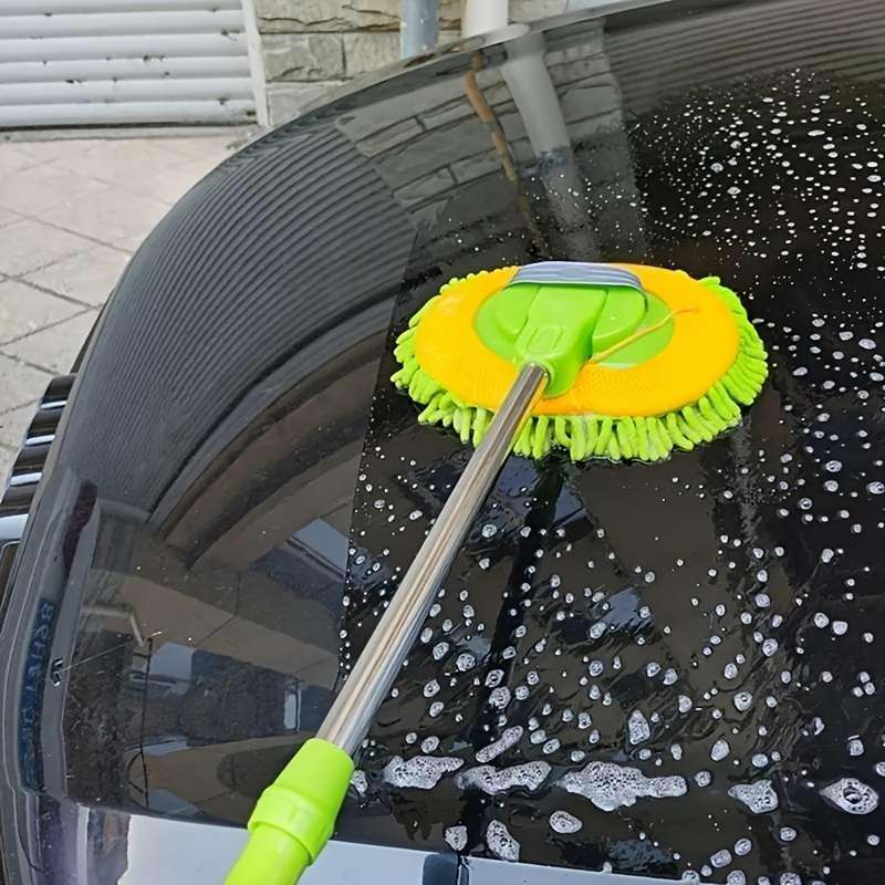 1 PC Soft Velvet Microfiber Car Wash Mop