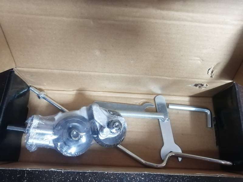 Portable Electric Drill Converted Into Shearing Machine
