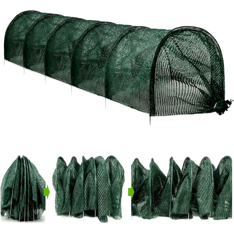 Easy To Install Black Garden Netting