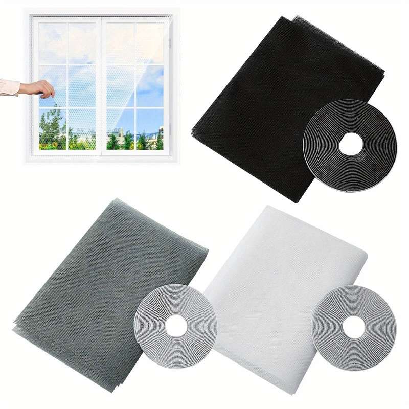 Easy To Install Self-Adhesive Window Screens