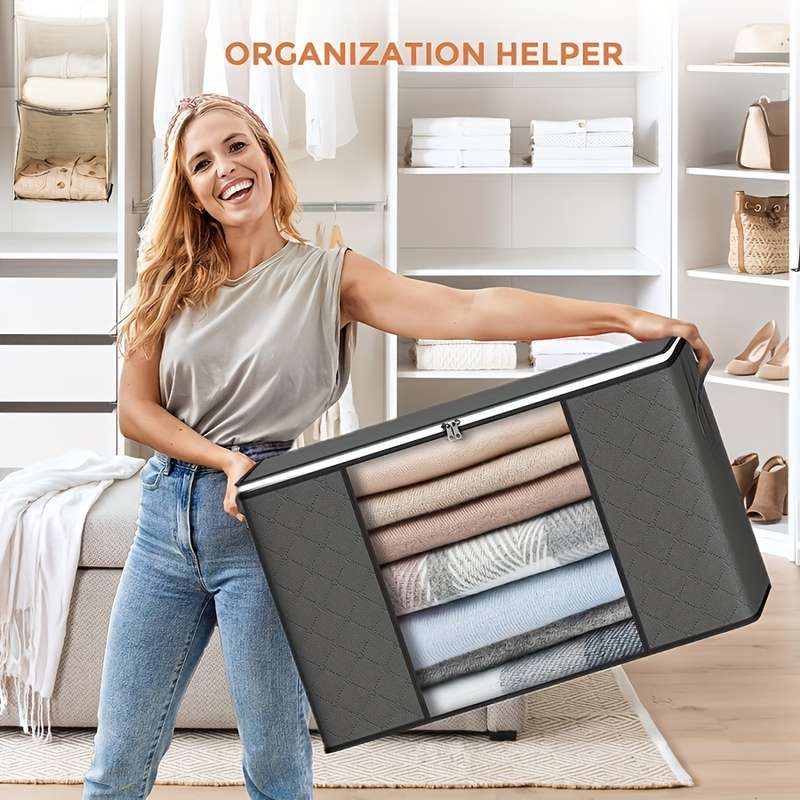Extra Large 90L Storage Bag For Easy Access - Dust And Moisture Proof