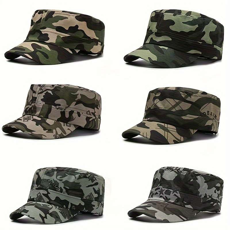 1 x Camouflage Print Polyester Baseball Cap