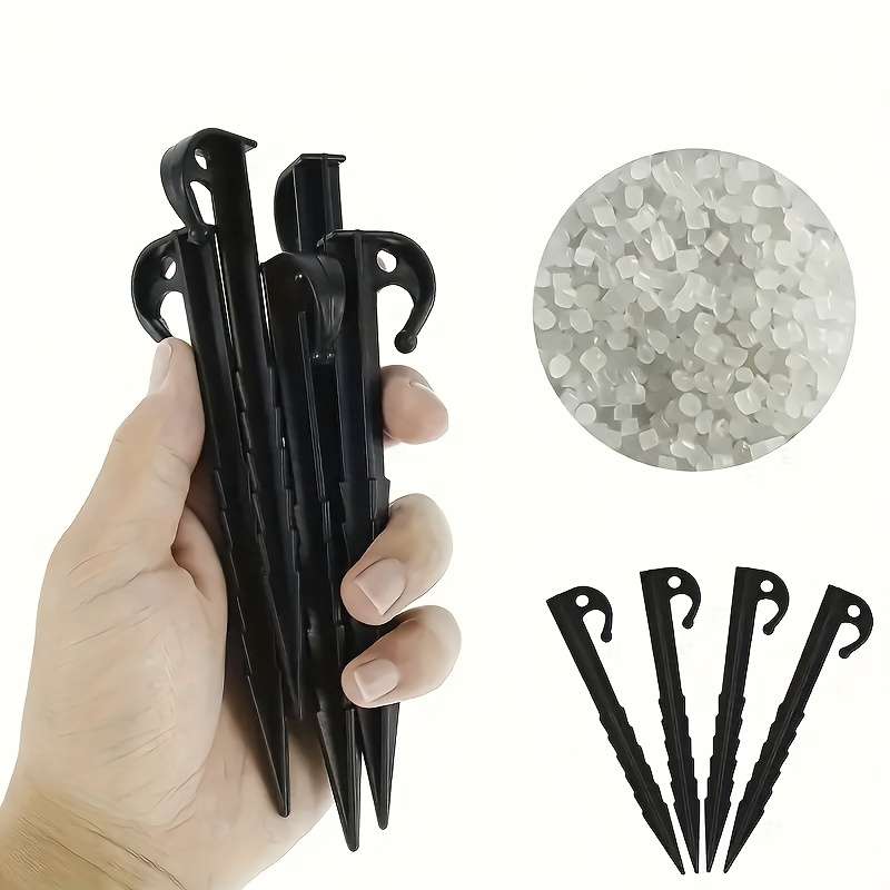Heavy Duty 5-Inch Tent Pegs With Sharp Hooks