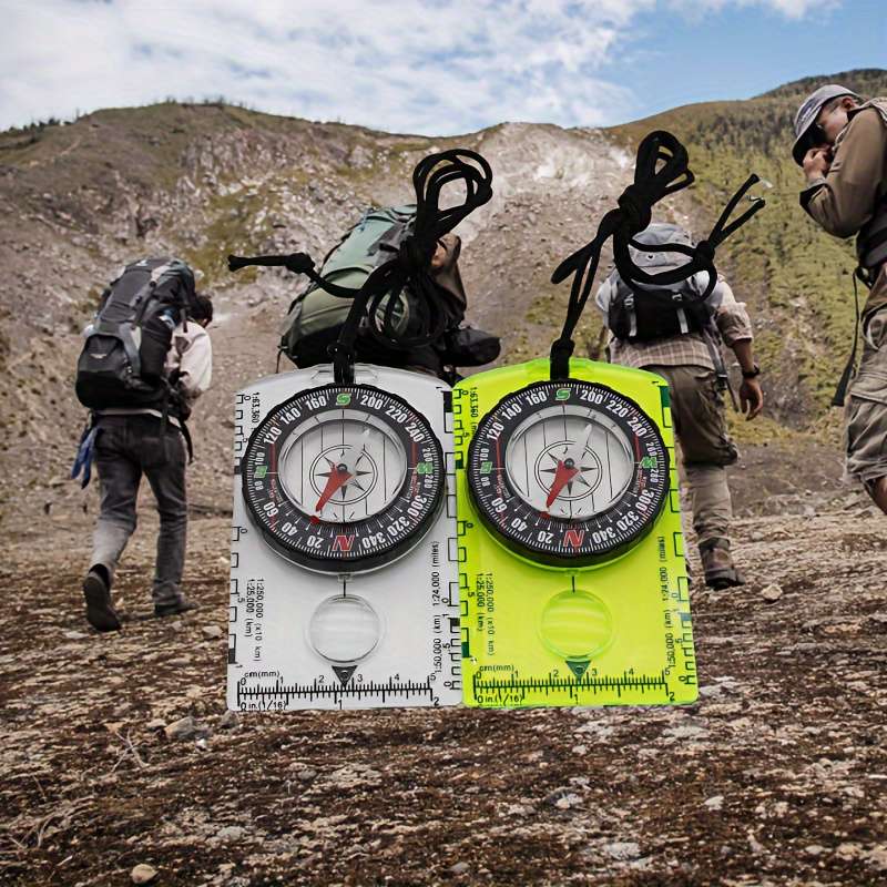 1 Piece Of Compass With Map Scale