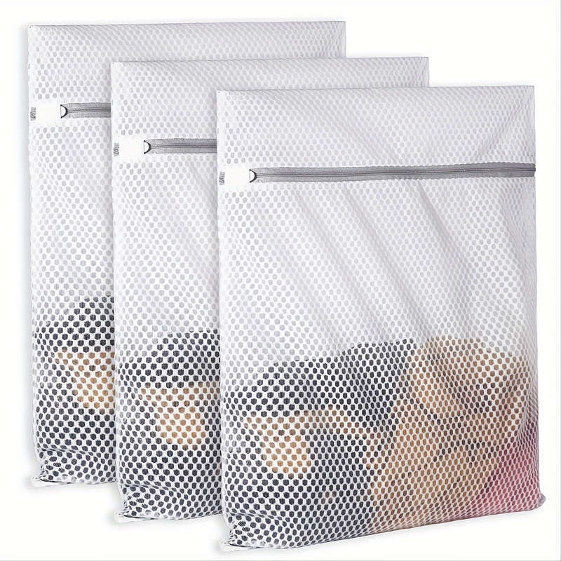 Extra Large Honeycomb Mesh Laundry Bag For Delicate Clothes