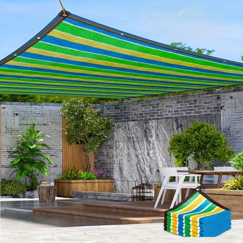 Multicolor Outdoor Sunshade Net