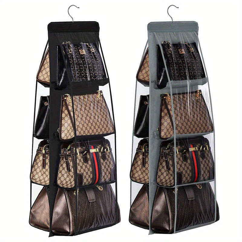 8 Pocket Hanging Handbag Organizer