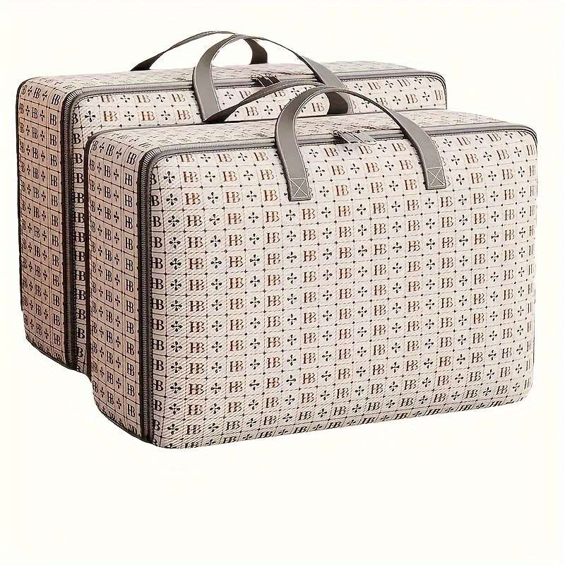Oversized Cotton Quilted Moving Packing Bag Foldable Blanket Storage Bag