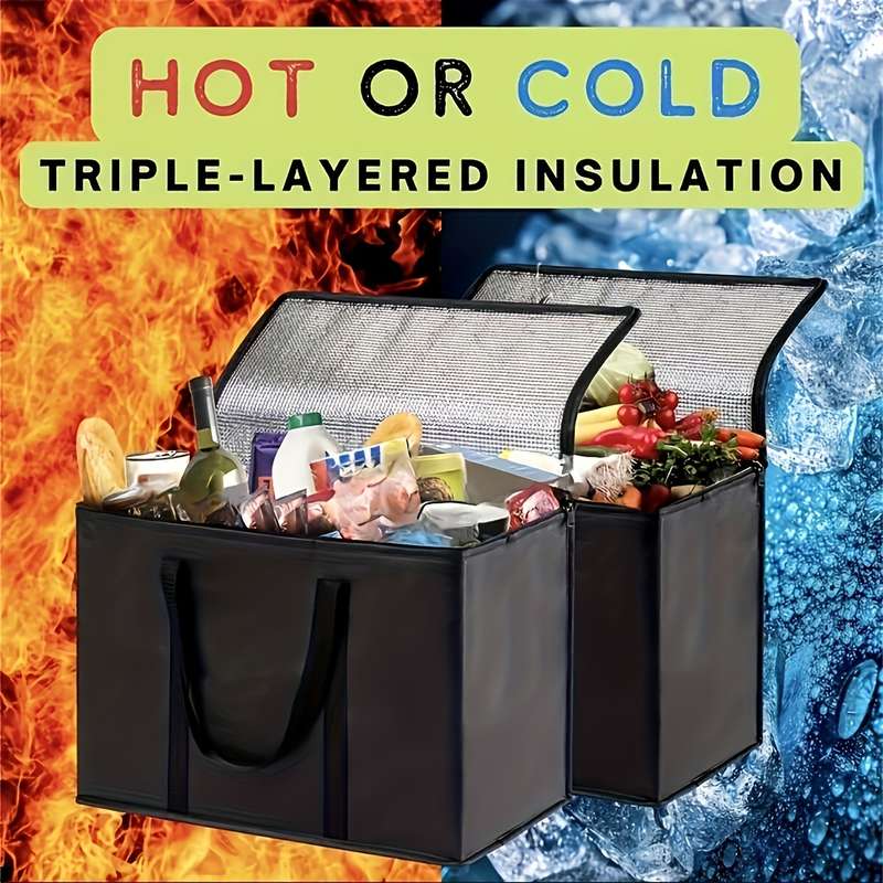 Insulated Grocery Tote Bag