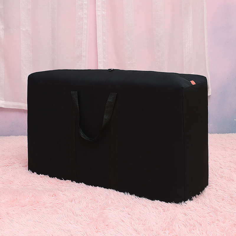 Oversized Oxford Cloth Storage Bag With Double Zipper And Comfort Handles