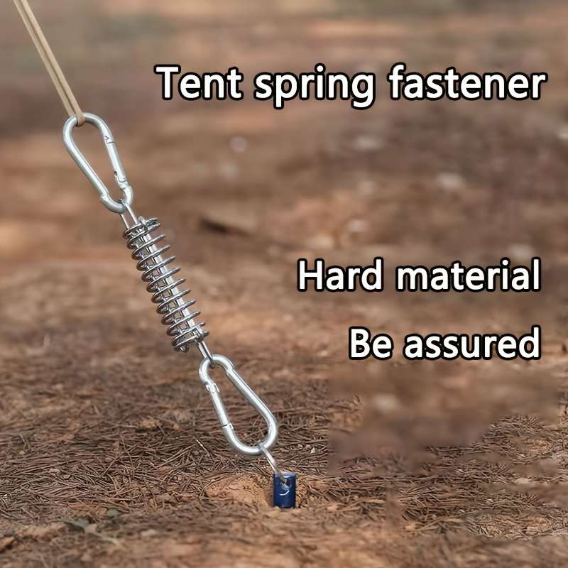 3-Pack Tent Strong Wind Spring Wind Rope Buckle