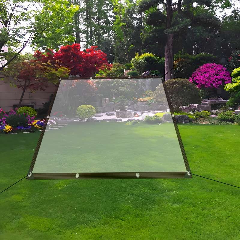 Transparent Waterproof Tarpaulin