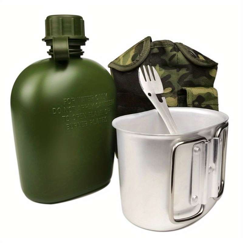 Camouflage Tactical Water Bottle Set