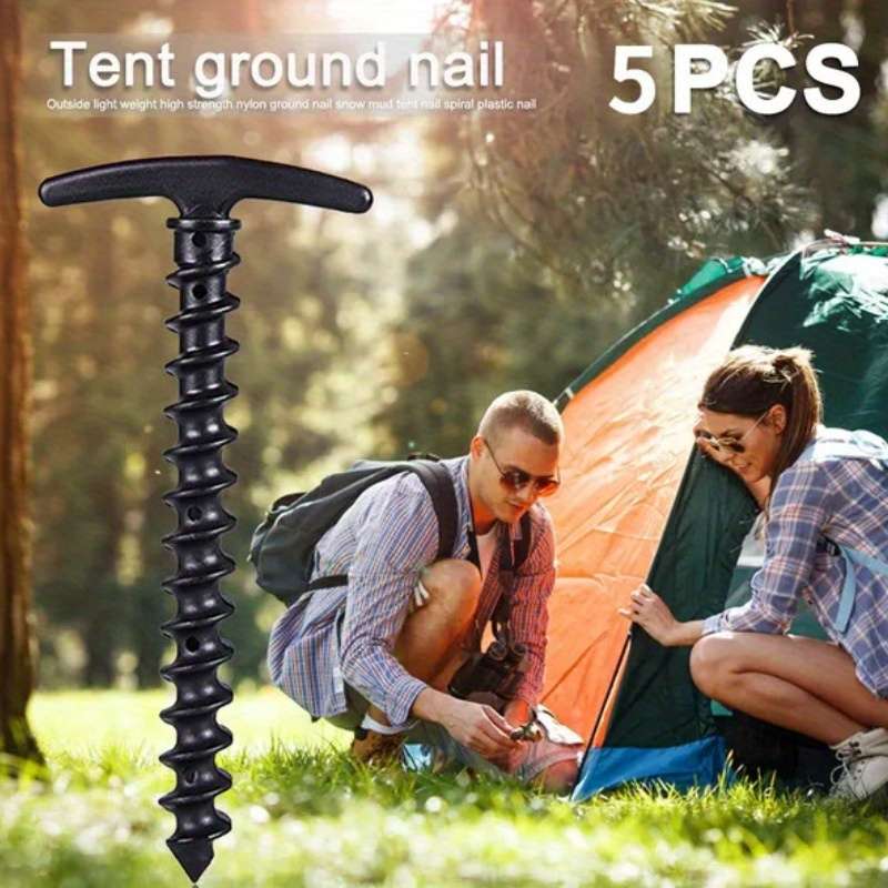 5-Pack Nylon Tent Stakes