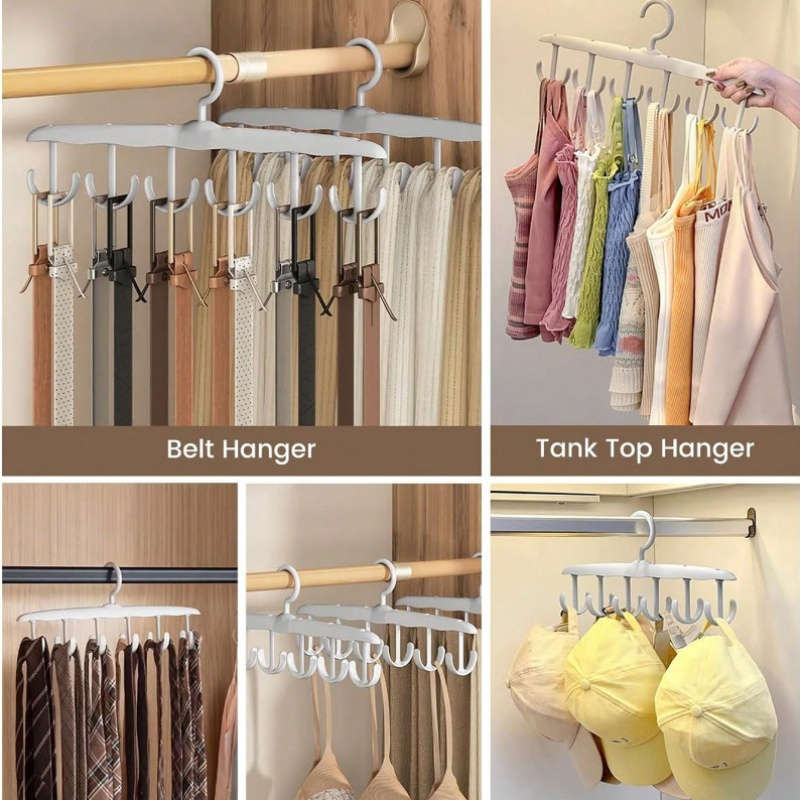 1 Piece Space Saving Plastic Closet Organizer