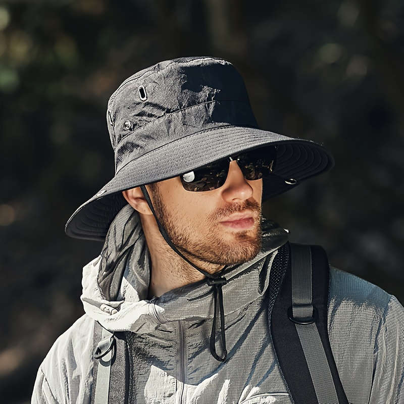 Men's Breathable Mesh Sun Hat