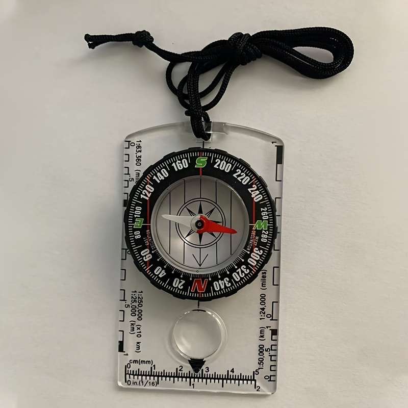 1 Piece Of Compass With Map Scale