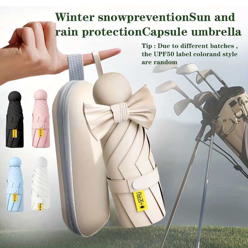 1pcs Multifunctional Uv Protection Folding Umbrella