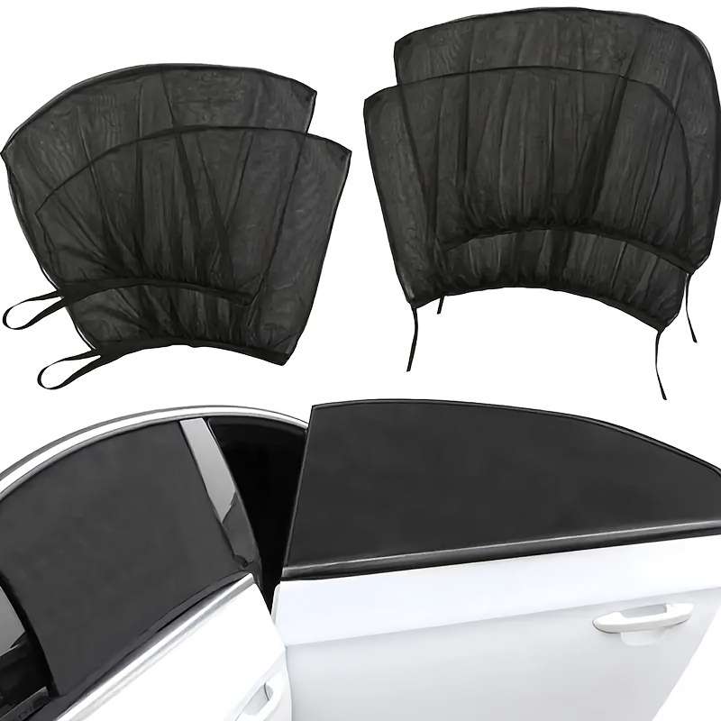 4-Piece Car Side Window Visor Set