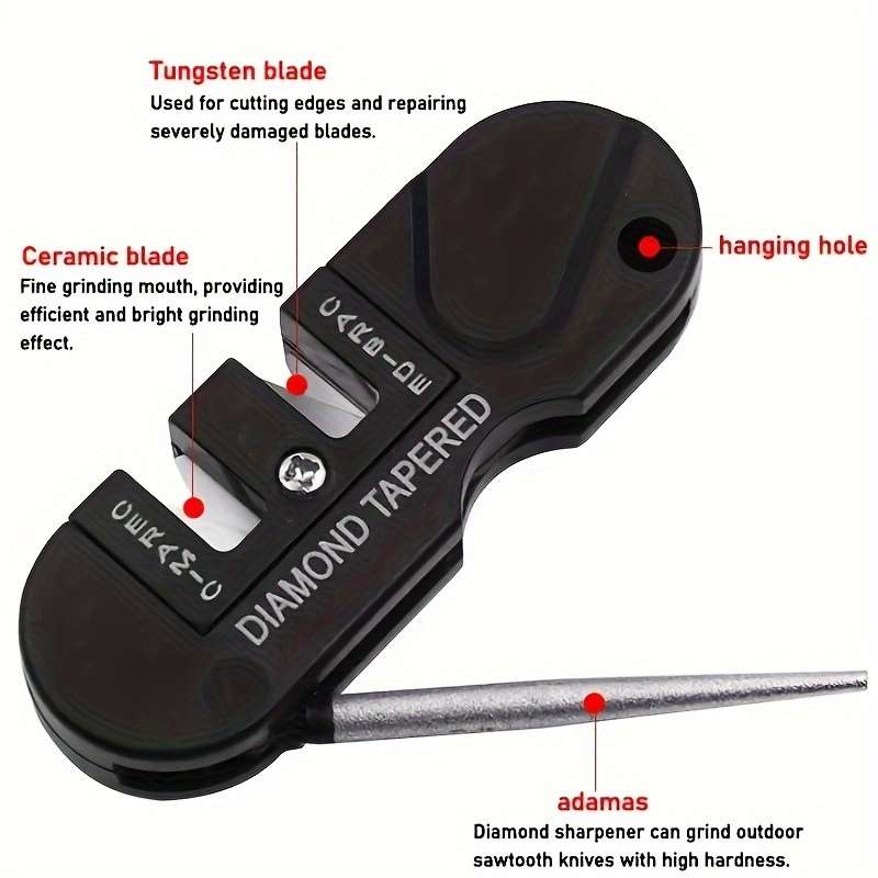 4-In-1 Portable Knife Sharpening Tool