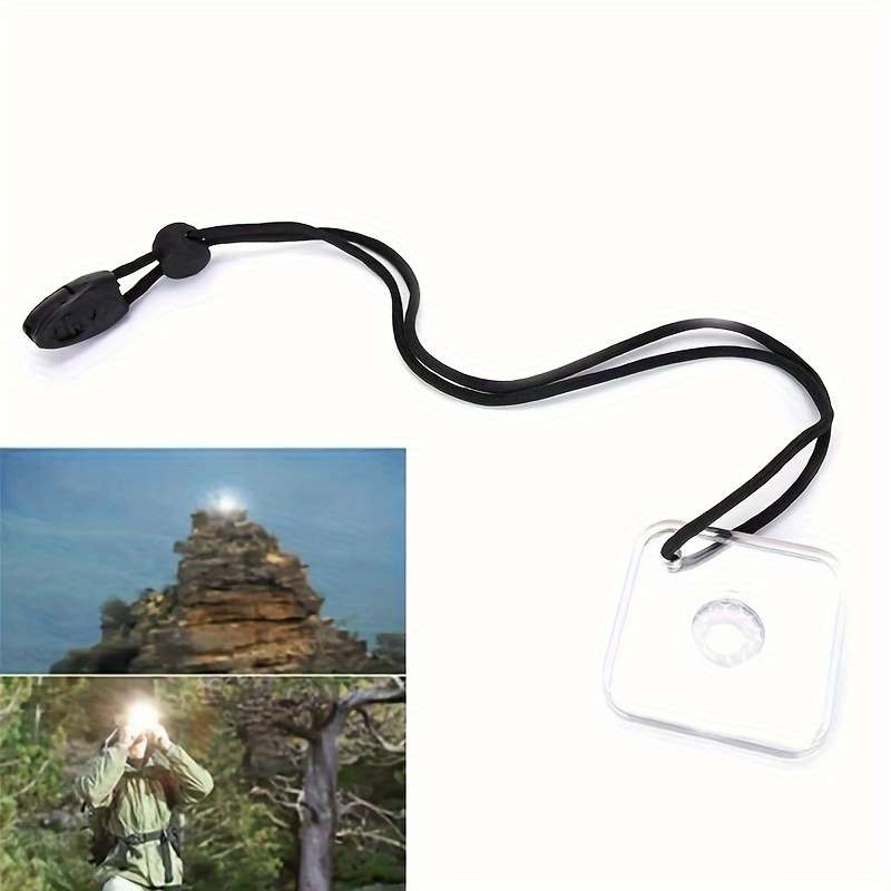 1 Piece Outdoor Camping Multi-Function Signal Mirror