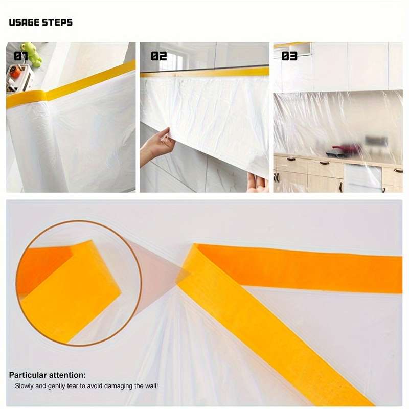 Waterproof Disposable Furniture Dust Cover