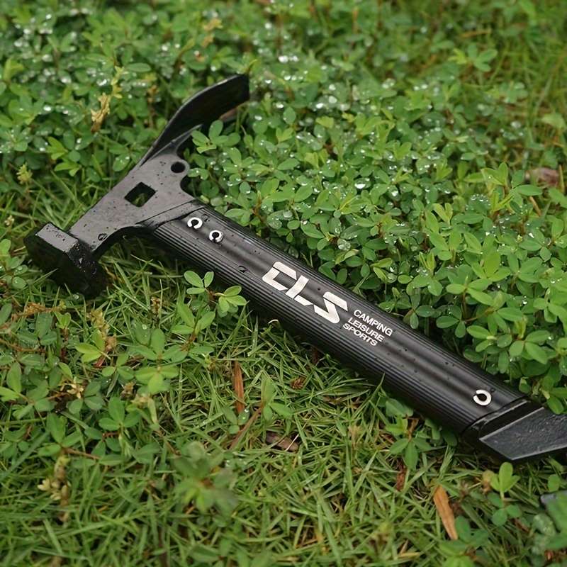 Outdoor Mini Tent Hammer With Tent Stake Remover