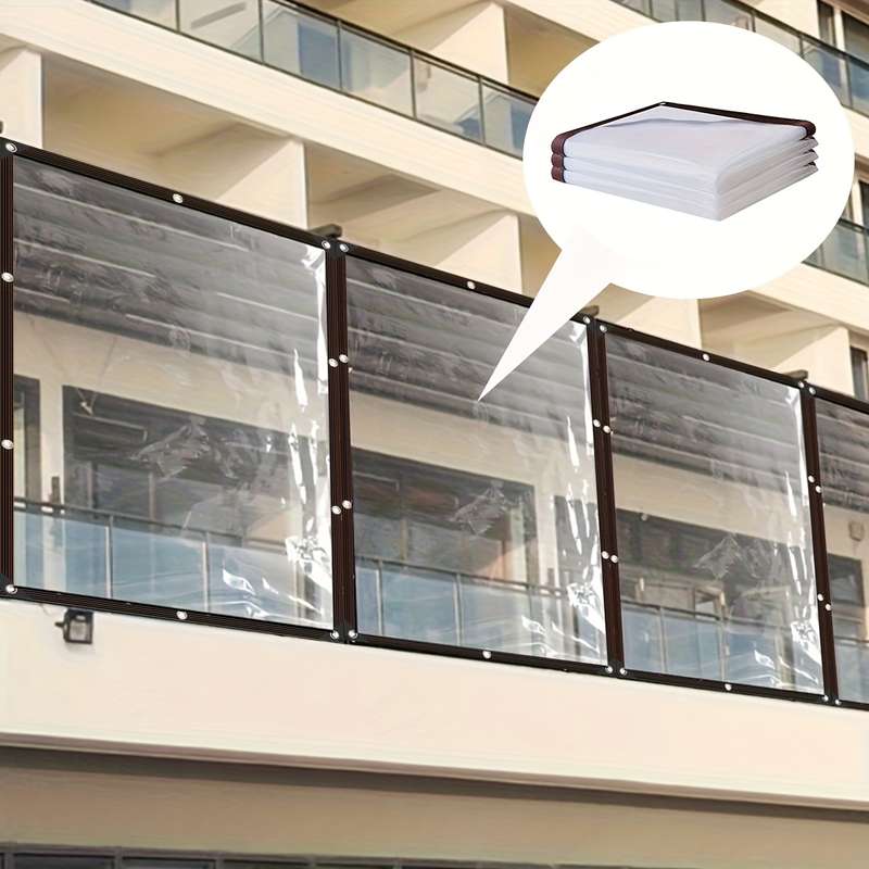 Transparent Waterproof Tarpaulin
