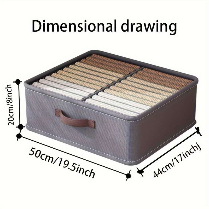 28 Compartments Large Nylon Storage Basket