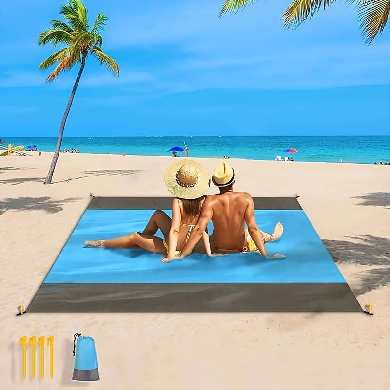 1 x Waterproof And Sand-Proof Beach Blanket