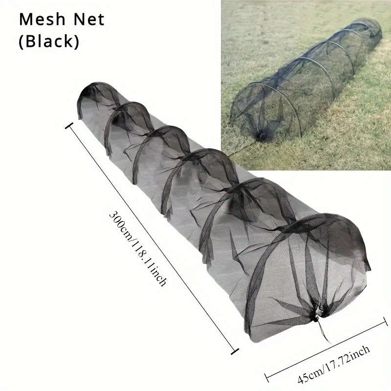 Easy To Install Black Garden Netting