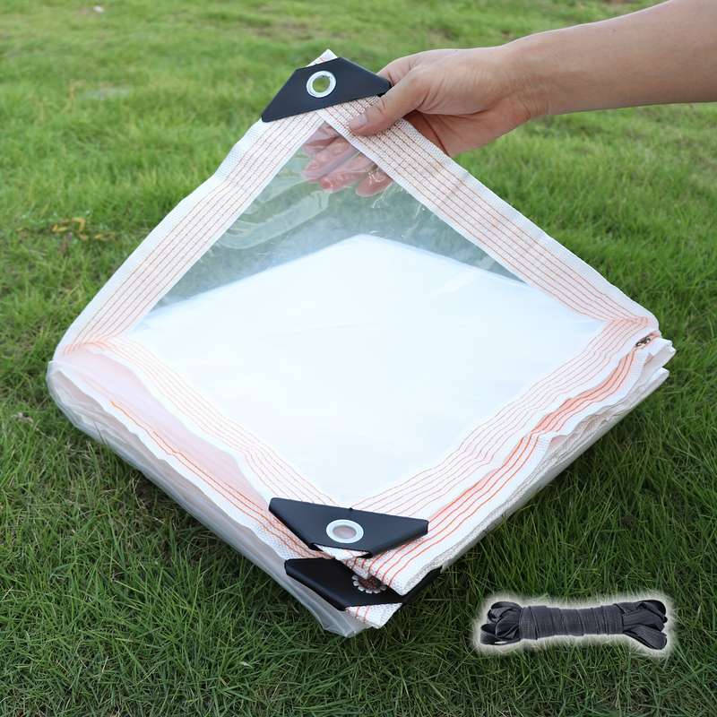 Durable Transparent Pe Tarpaulin