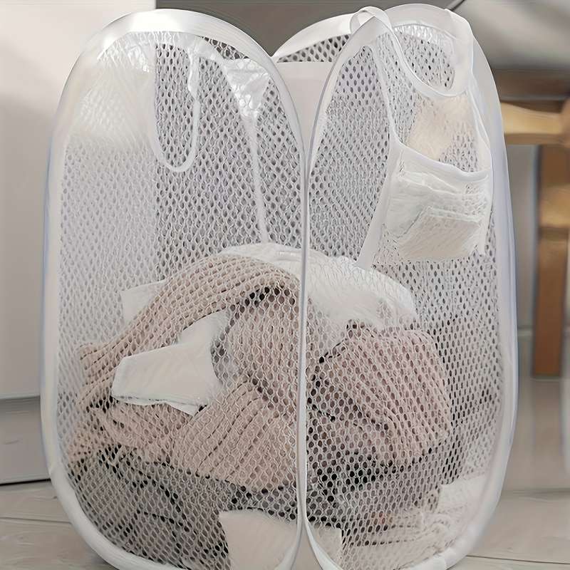 Extra Large Pop-Up Laundry Basket With Handles