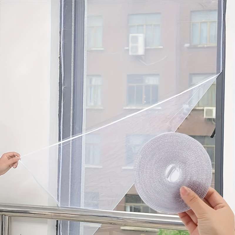 Easy To Install Self-Adhesive Window Screens