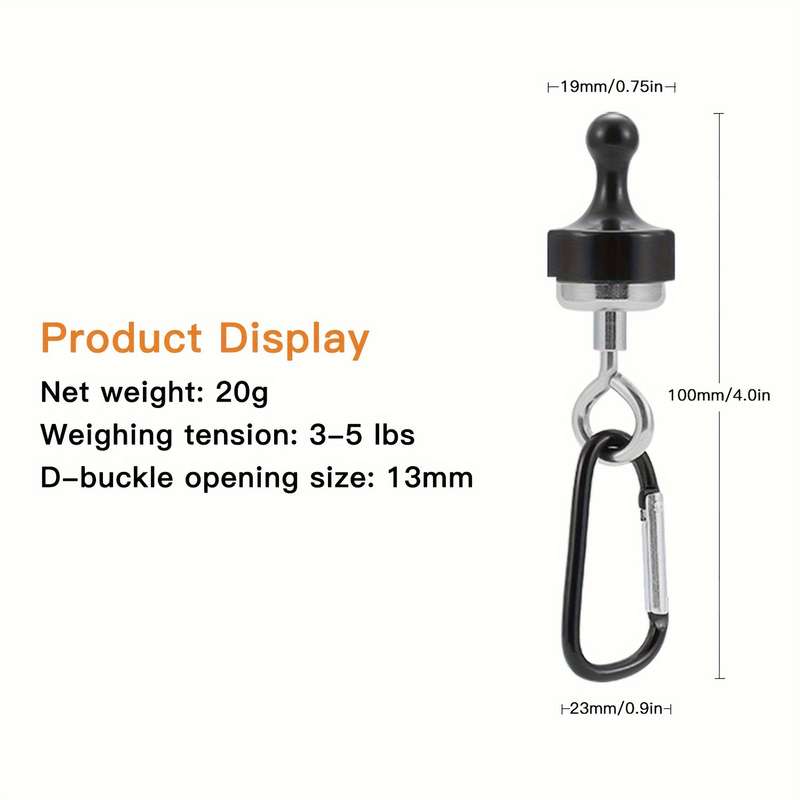 1 Piece Heavy Duty Magnetic Camping Hook